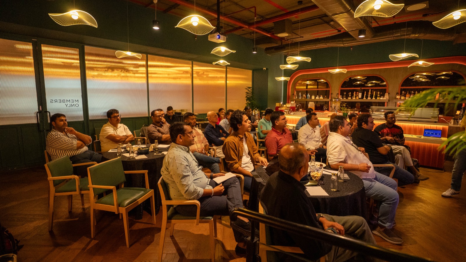 The room during a session at Miles Ahead Mumbai