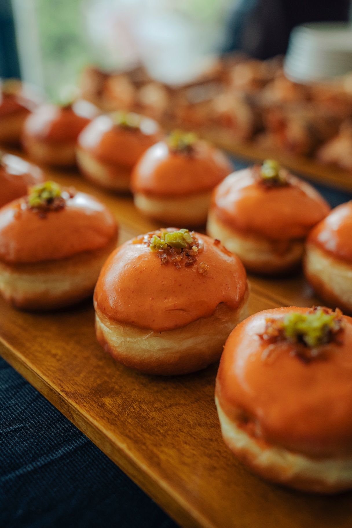 Fresh doughnuts from the Lavonne kitchen